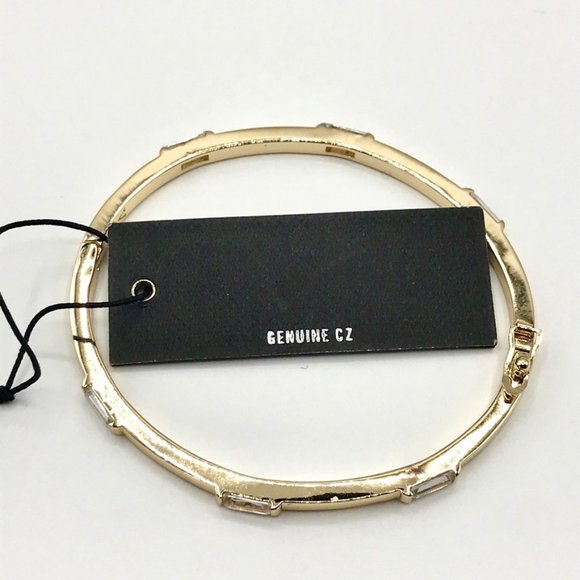 VINCE CAMUTO Gold Floating Stone Bracelet - Picture 6 of 11